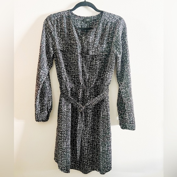 Mossimo Black & White Dress w Belt - Picture 1 of 6